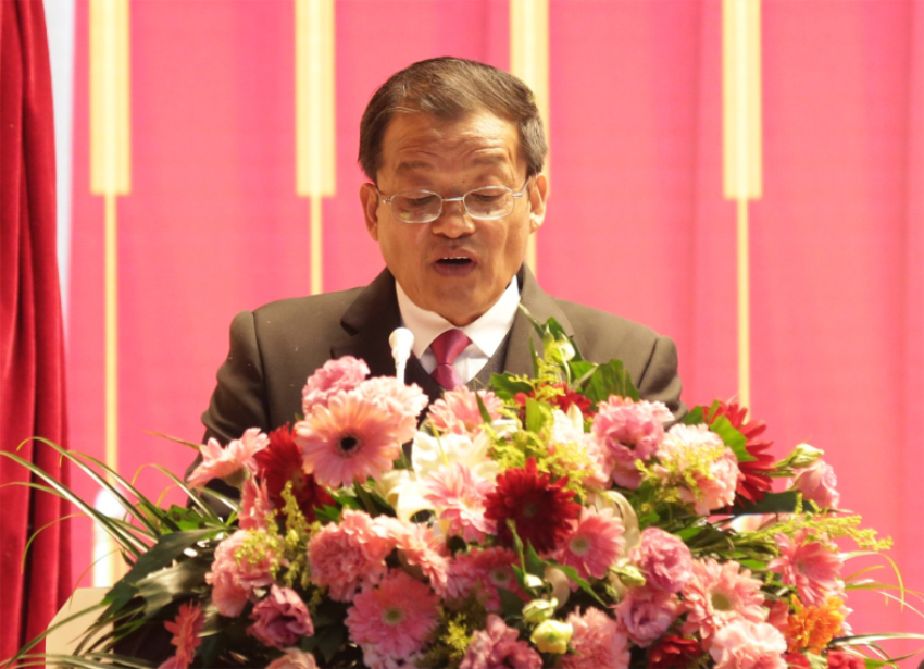 hth官方网页入口第一届党委班子选举大会---张爱民同志作党委工作报告